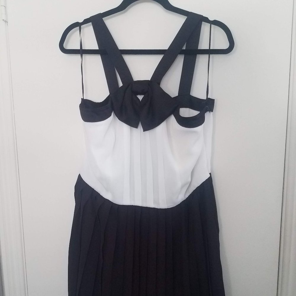 Prabal Gurung for Target Bow Dress 16 Black White